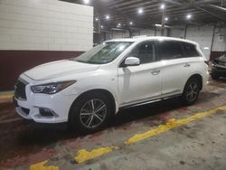 Salvage cars for sale from Copart Marlboro, NY: 2019 Infiniti QX60 Luxe