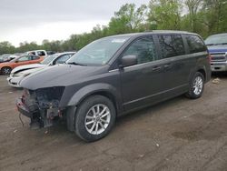 Salvage cars for sale from Copart Ellwood City, PA: 2019 Dodge Grand Caravan SXT