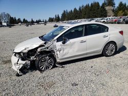 Salvage cars for sale from Copart Graham, WA: 2016 Subaru Impreza Limited