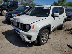 Salvage cars for sale at Bridgeton, MO auction: 2019 Jeep Renegade Latitude