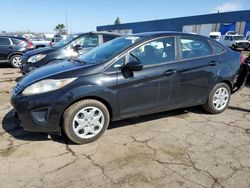 Salvage cars for sale at Woodhaven, MI auction: 2013 Ford Fiesta S