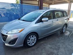 Mazda 5 Sport salvage cars for sale: 2014 Mazda 5 Sport