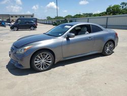 Salvage cars for sale at Wilmer, TX auction: 2011 Infiniti G37 Base