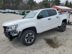 Salvage cars for sale at Mendon, MA auction: 2022 Chevrolet Colorado Z71