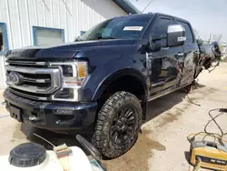 Salvage cars for sale at Pekin, IL auction: 2021 Ford F350 Super Duty