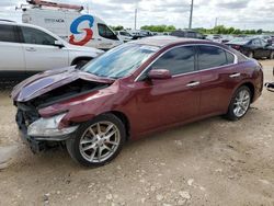 Salvage cars for sale from Copart Temple, TX: 2012 Nissan Maxima S