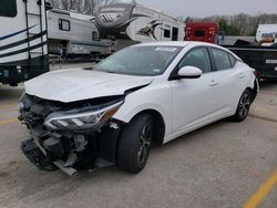 Salvage cars for sale at Rogersville, MO auction: 2022 Nissan Sentra SV