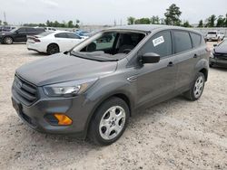 Salvage cars for sale from Copart Houston, TX: 2019 Ford Escape S