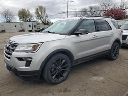 Salvage cars for sale at Moraine, OH auction: 2019 Ford Explorer XLT