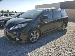 Salvage cars for sale at Mentone, CA auction: 2011 Toyota Sienna Sport