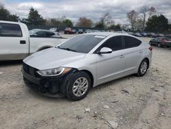 Salvage cars for sale from Copart Madisonville, TN: 2017 Hyundai Elantra SE