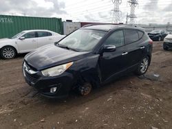 Salvage cars for sale from Copart Elgin, IL: 2013 Hyundai Tucson GLS