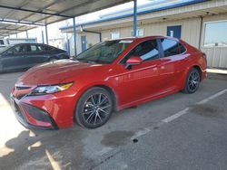 Salvage cars for sale at Sacramento, CA auction: 2021 Toyota Camry SE