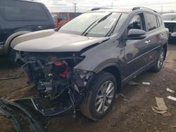 Salvage cars for sale at Elgin, IL auction: 2017 Toyota Rav4 Limited