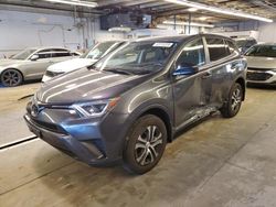 Salvage cars for sale at Wheeling, IL auction: 2018 Toyota Rav4 LE