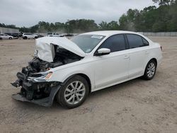 Salvage cars for sale from Copart Greenwell Springs, LA: 2014 Volkswagen Jetta SE