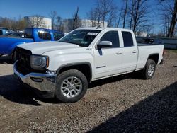 Salvage cars for sale from Copart Central Square, NY: 2017 GMC Sierra K1500 SLE