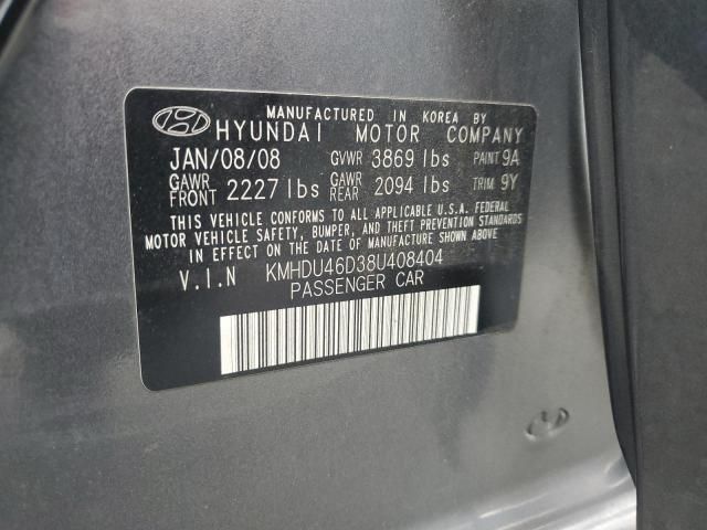 2008 Hyundai Elantra GLS