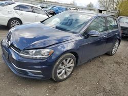 Salvage cars for sale at Arlington, WA auction: 2019 Volkswagen Golf S
