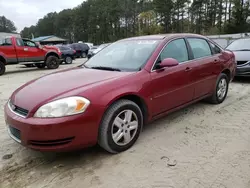 Salvage cars for sale from Copart Seaford, DE: 2006 Chevrolet Impala LS