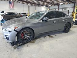 Salvage cars for sale at Jacksonville, FL auction: 2014 Infiniti Q50 Base