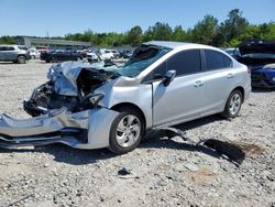 Salvage cars for sale from Copart Memphis, TN: 2013 Honda Civic LX