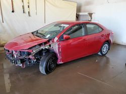 Toyota Corolla L Vehiculos salvage en venta: 2019 Toyota Corolla L