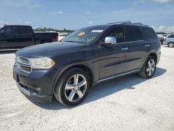 Salvage cars for sale at Arcadia, FL auction: 2012 Dodge Durango Citadel