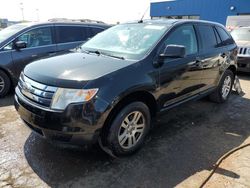 Salvage cars for sale at Woodhaven, MI auction: 2010 Ford Edge SE