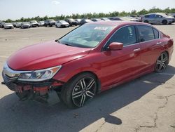 Honda Accord Sport salvage cars for sale: 2016 Honda Accord Sport