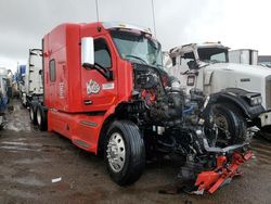 Camiones salvage sin ofertas aún a la venta en subasta: 2021 Peterbilt 579