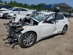 Salvage cars for sale at Florence, MS auction: 2014 Infiniti Q50 Base