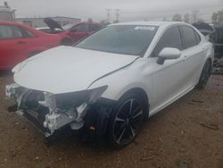 Salvage cars for sale at Elgin, IL auction: 2019 Toyota Camry XSE
