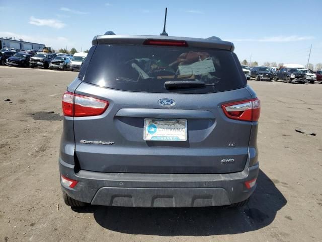 2018 Ford Ecosport SE