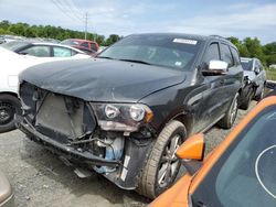 Salvage cars for sale at Waldorf, MD auction: 2012 Dodge Durango Crew