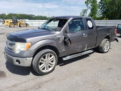 Salvage cars for sale at Dunn, NC auction: 2013 Ford F150 Super Cab