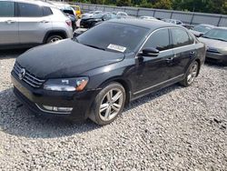 Salvage cars for sale at Memphis, TN auction: 2014 Volkswagen Passat SEL