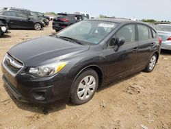 Salvage cars for sale at Elgin, IL auction: 2012 Subaru Impreza