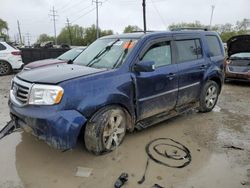 Salvage cars for sale from Copart Columbus, OH: 2015 Honda Pilot Touring