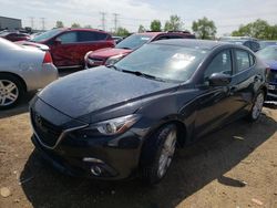 Salvage cars for sale at Elgin, IL auction: 2014 Mazda 3 Grand Touring