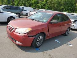 Salvage cars for sale at Glassboro, NJ auction: 2010 Hyundai Elantra Blue