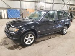 BMW X5 3.0I salvage cars for sale: 2005 BMW X5 3.0I