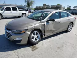 Salvage cars for sale at Tulsa, OK auction: 2022 Chevrolet Malibu LS