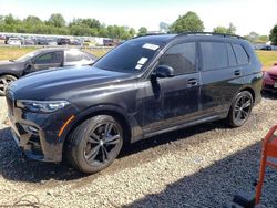 BMW X7 M50I salvage cars for sale: 2021 BMW X7 M50I