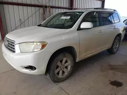 Toyota Vehiculos salvage en venta: 2008 Toyota Highlander