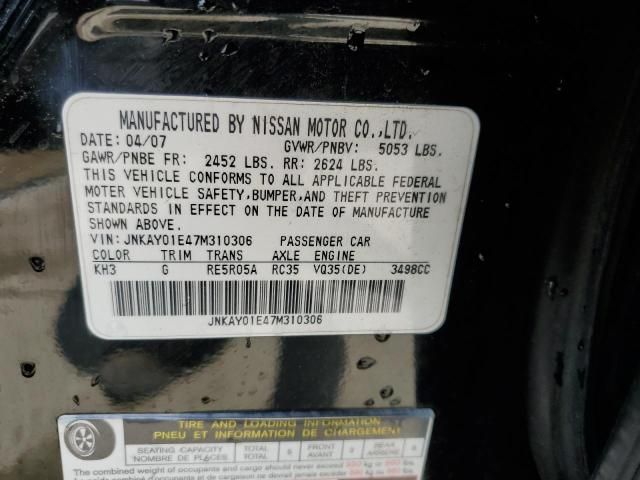 2007 Infiniti M35 Base