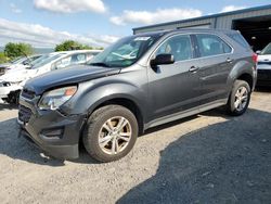 Salvage cars for sale from Copart Chambersburg, PA: 2017 Chevrolet Equinox LS