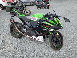 Salvage motorcycles for sale at Concord, NC auction: 2022 Kawasaki EX400