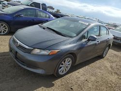 Salvage cars for sale from Copart Brighton, CO: 2012 Honda Civic EX