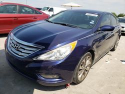 Salvage cars for sale at Grand Prairie, TX auction: 2013 Hyundai Sonata SE